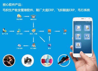 飞织鞋面ERP管理软件 悟空软件系统定制开发解决方案